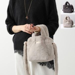 HERNO ハンドバッグ BAG00012D 12422 フェイクファー