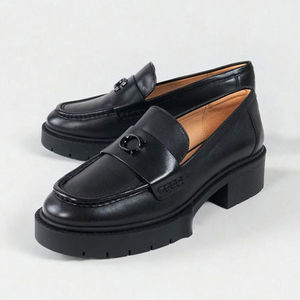 国内発送 COACH ローファー LEAH リア CB990