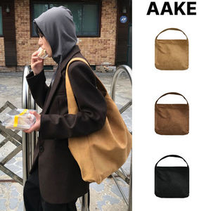 【AAKE】SUEDE BIG SHOULDER BAG