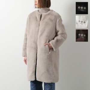 TATRAS ファーコート TAMIL LJXA0040033588 ノーカラー