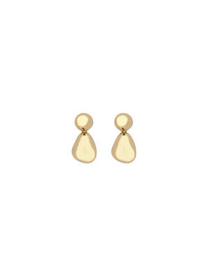 PHOEBE PHILO DOUBLE BALL EARRINGS