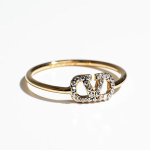 VALENTINO リング J0X03 YCW Vロゴ 指輪