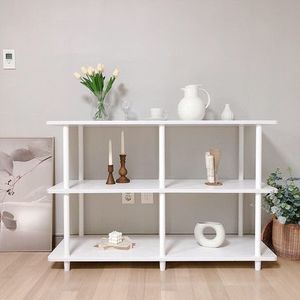 DIYラック 3段 収納 背板無しタイプ 幅121㎝