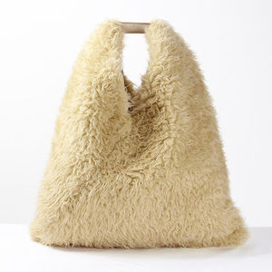 MM6 エムエムシックス ジャパニーズ トート フェイクファー 鞄