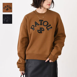【国内即発】PATOU フリースロゴ&モノグラム スウェットシャツ