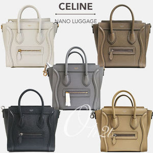 直営店買付 CELINE ラゲージ ナノ ショルダーバッグ
