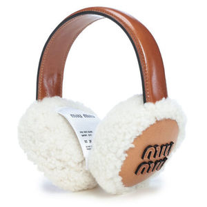 MIU MIU イヤーマフ イヤーウォーマー 耳あて もこもこ