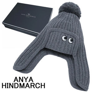 【国内発送】アニヤハインドマーチ ニットキャップ 帽子 EYES