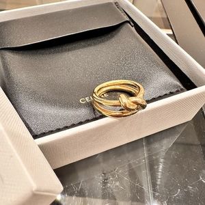 【CELINE】カラバリあり♪ノット ダブル リング/KNOT DOUBLERING