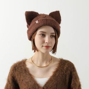 CHARLES JEFFREY LOVERBOY ニット帽 ALPACA CHUNKY EARS BEANIE
