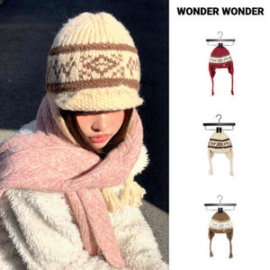 【WONDER WONDER】D'EL Nordic Ear Flap Beanie