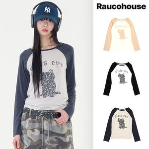 【Raucohouse】Cats raglan long sleeve