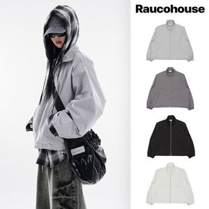 【Raucohouse】Paloma high-neck windbreaker jumper