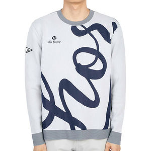 ホーンガーメント メンズ ゴルフニット HHM 2A AB51 IVORY