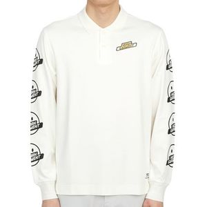 ホーンガーメント メンズ ゴルフ長袖Tシャツ HCM 2C AP51 WHITE