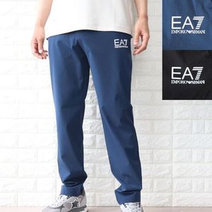 EMPORIO ARMANI EA7 ロゴ ナイロン パンツ 4wayストレッチパンツ