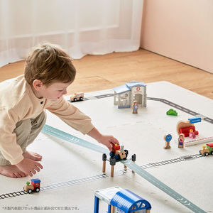 ミニカー遊び 車 飛行機 子供 おもちゃ マスキング テープ 線路