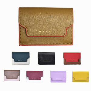 【国内発送】MARNI 三つ折り財布 TRUNK ミニ財布 小銭入れあり