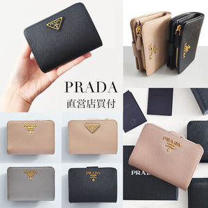 PRADA コンパクトジップウォレット