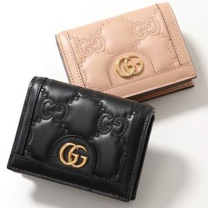 GUCCI 二つ折り財布 723786 UM8IG GGマトラッセ