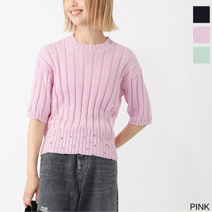 MARNI クルーネック 半袖ニット m01341-m00ud