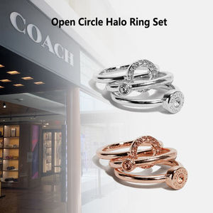 人気アウトレット COACH レディース リングセット F67074 可愛い