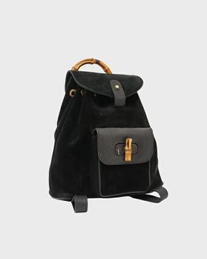 GUCCI バンブースエードリュックサック