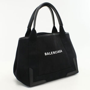 BALENCIAGA トートバッグ 339933  ネイビーカバス【ランク:A】