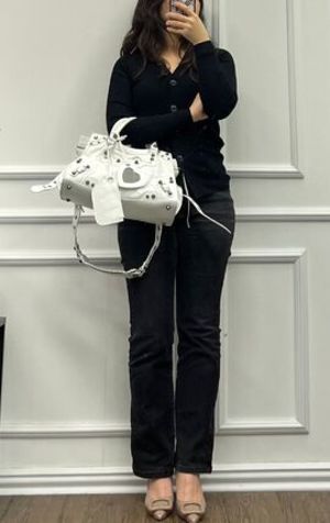 バレンシアガ ネオ カゴレ シティ S OPTIC WHITE 736046 210B0