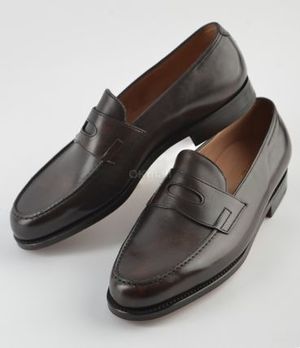 John Lobb|LOAFERS (LOPEZ Museum Dark Brown)