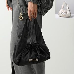 PATOU ハンドバッグ HOBO PM AC0540159 サテン ホーボーバッグ