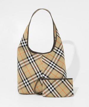 バーバリー BURBERRY ラージ チェック ショルダーバッグ