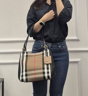 バーバリー CANTERBURY チェック ショルダーバッグ 80737851