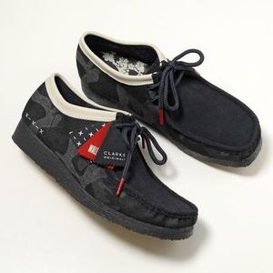 Clarks モカシン 26168843  WALLABEE SASHIKO DENIM