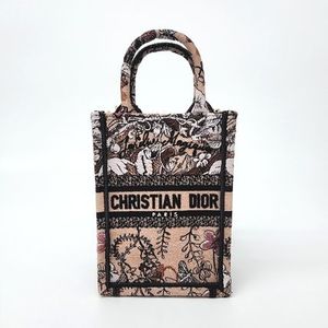 Christian Dior Book Tote Mini Phone Bag S5555