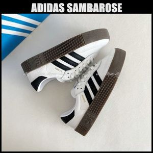 ADIDAS☆SAMBAROSE アディダス サンバローズ 厚底 BLACKPINK着用