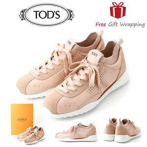 【国内発・特別セール】TOD'S レザー スニーカー ギフト包装対応