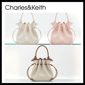 【Charles&Keith】Sammie Drawstring バケットバッグ