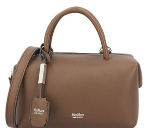 Max Mara ♪ [ホールドオール] レザー ダブル ハンドル バッグ