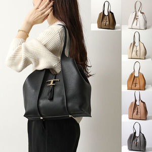 TODS トートバッグ XBWTSBA0200Q8E レザー ポーチ付き