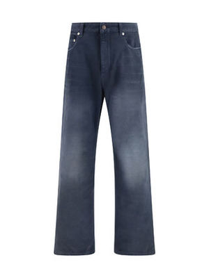 BALENCIAGA CURVED KNEE PANTS