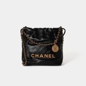 25新作 シャネル 22 ミニ ハンドバッグ シャイニーカーフスキン