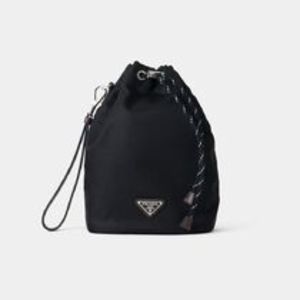 PRADA SPEEDROCK RE-NYLON LEATHER POUCH	2NE067	2HE1	F0002