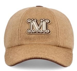 Max Mara ♪ FEDORA ロゴ入り キャップ 2524576052600057