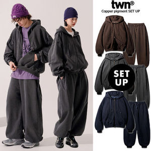 TWN正規品★[セットアップ] Copper ピグメントパーカー+パンツ
