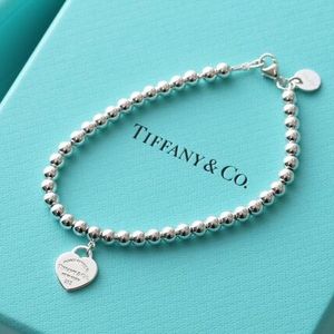 Tiffany&Co. ブレスレット Heart Tag Bead Bracelet