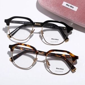 MIUMIU メガネ VMU 10X サーモントブロー型