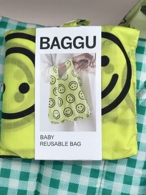 BAGGU(バグー)×スマイル  エコバッグ(小)