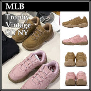 25AW新作人気【MLB】Trophy Vintage SD★ピンク・ブラウン