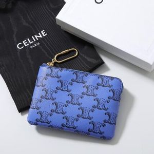 CELINE コインケース 10C662GWH キーリング付き